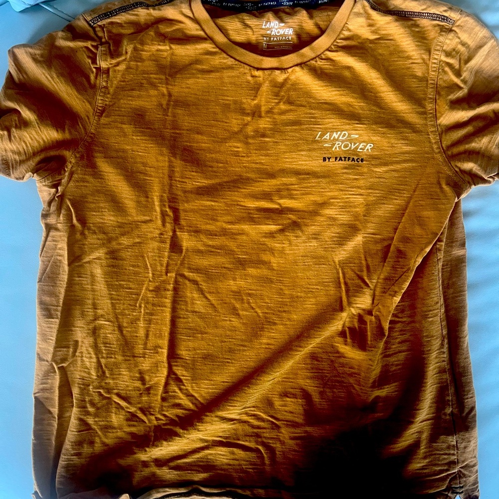 Men's FatFace Land RoverOrange Shirt